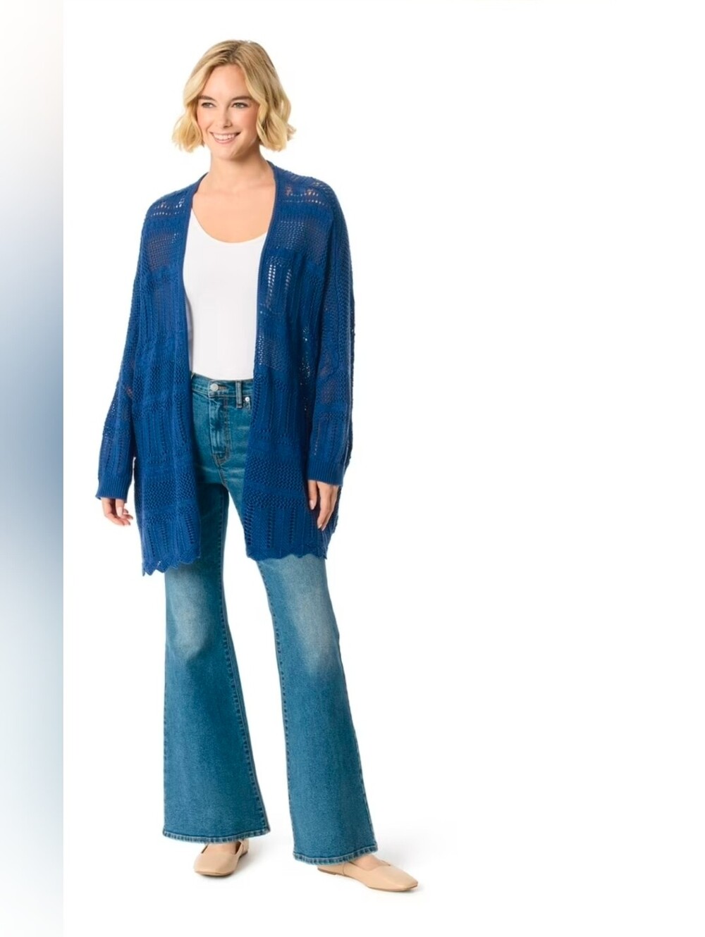 Cardigan Sweater - Blue